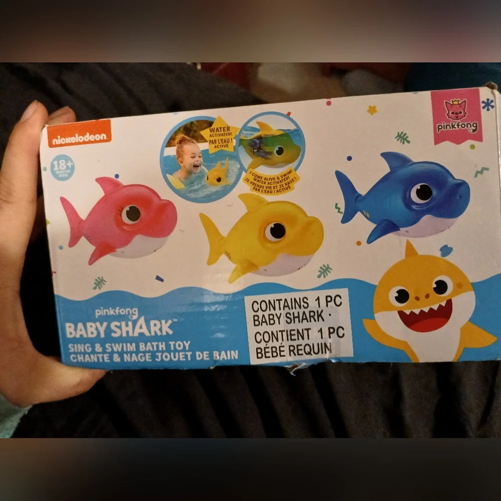 Yellow baby shark Toy for kids